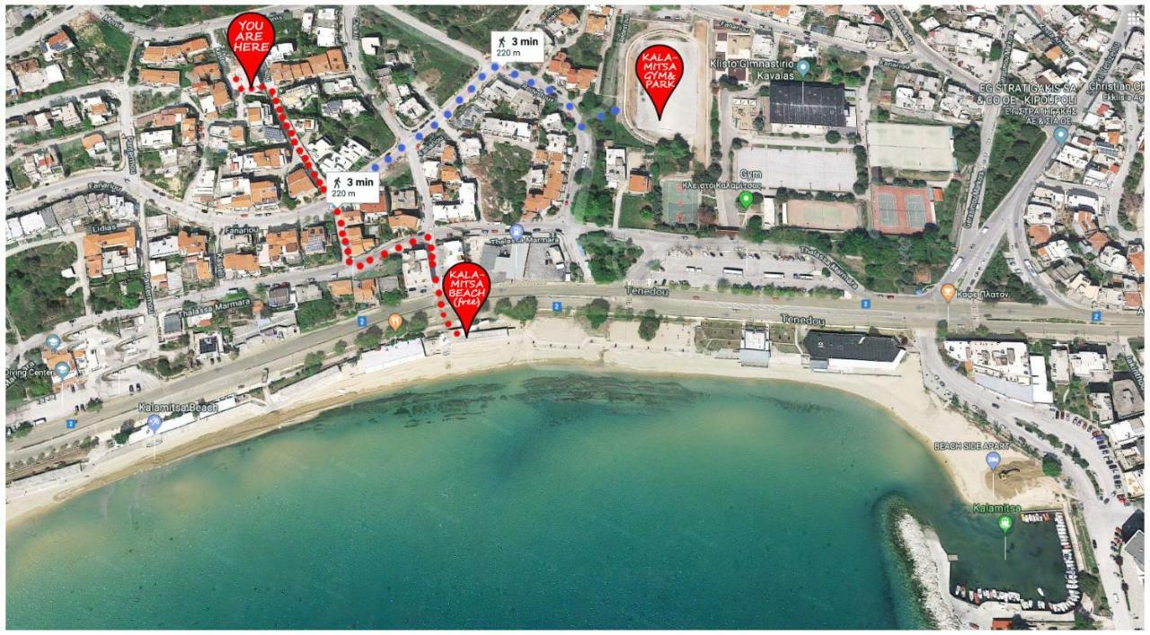 Sea Breeze Flat Daire Kavala Dış mekan fotoğraf